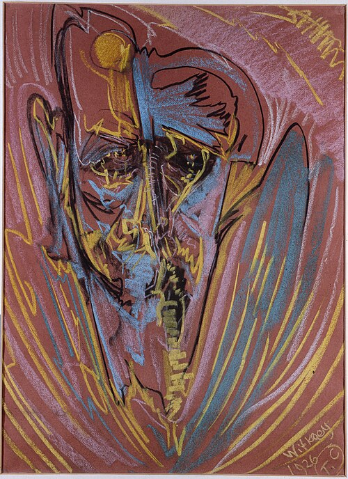 Portrait of a man, 1926, Stanisław Ignacy Witkiewicz