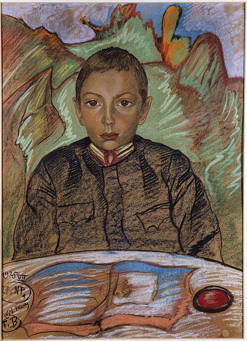 Portrait of Zbyszek Nawrocki, 1925, Stanisław Ignacy Witkiewicz