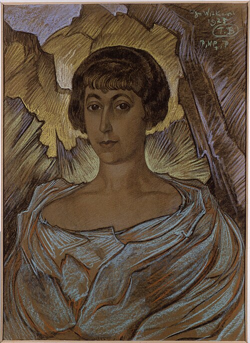 Portrait of Halina Reynel, 1925, Stanisław Ignacy Witkiewicz