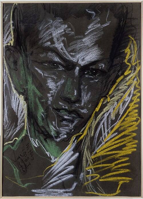 Portrait of Michał Białynicki-Birula, 1928, Stanisław Ignacy Witkiewicz