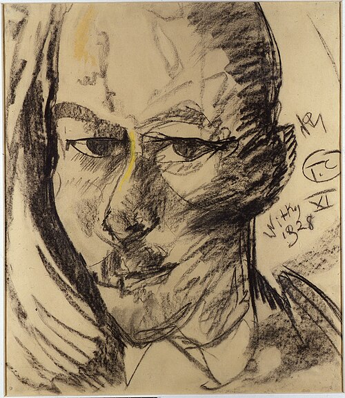 Portrait of Włodzimierz Nawrocki, 1928, Stanisław Ignacy Witkiewicz