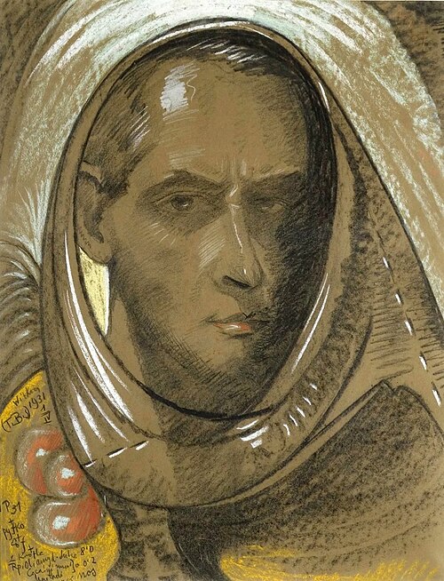 Autoportrait, 1931, Stanisław Ignacy Witkiewicz
