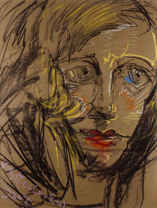 Portrait of Nena Stachurska, 1930, Stanisław Ignacy Witkiewicz