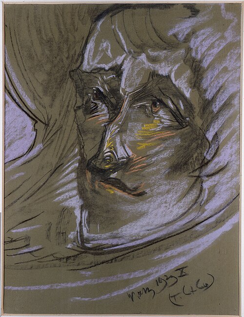 Portrait of Bohdan Filipowski, 1929, Stanisław Ignacy Witkiewicz
