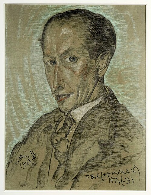 Portrait of Stanisław Bielatowicz, 1929, Stanisław Ignacy Witkiewicz