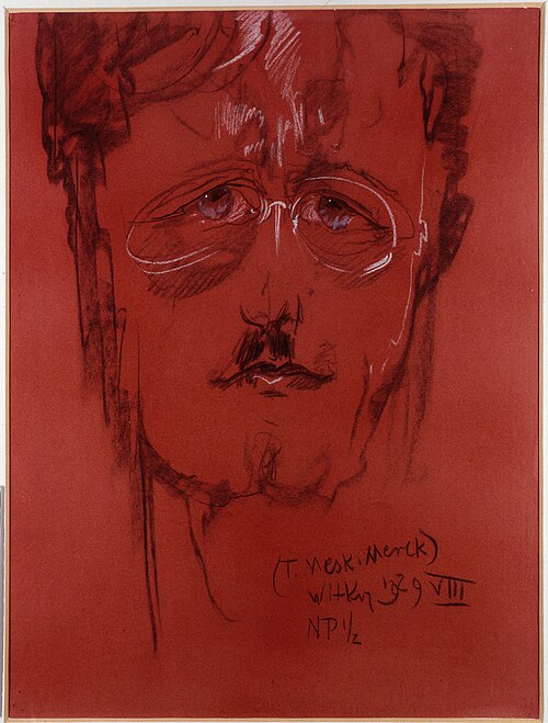 Portrait of Stefan Glass, 1929, Stanisław Ignacy Witkiewicz