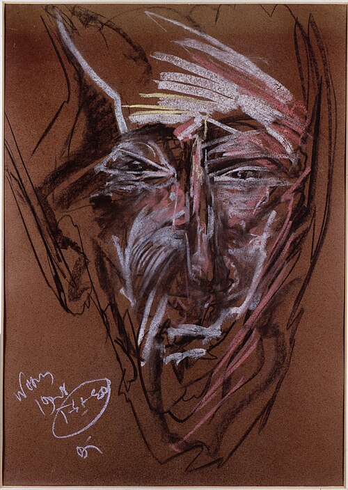 Portrait of Bohdan Filipowski, 1928, Stanisław Ignacy Witkiewicz