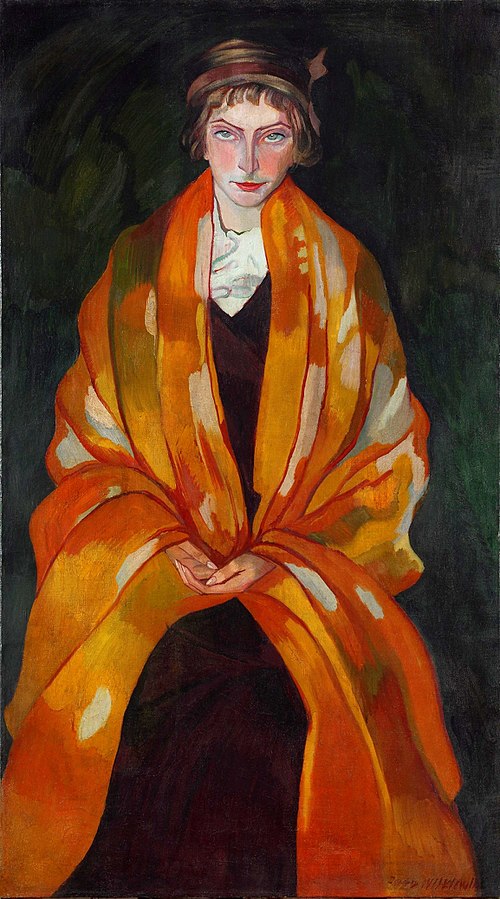 Portrait of Eugenia Dunin-Borkowska, 1912, Stanisław Ignacy Witkiewicz