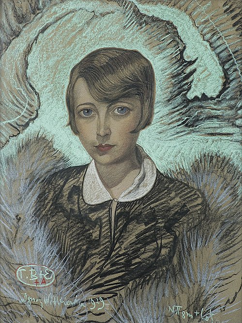Portrait of Stefania Tuwimowa, 1929, Stanisław Ignacy Witkiewicz