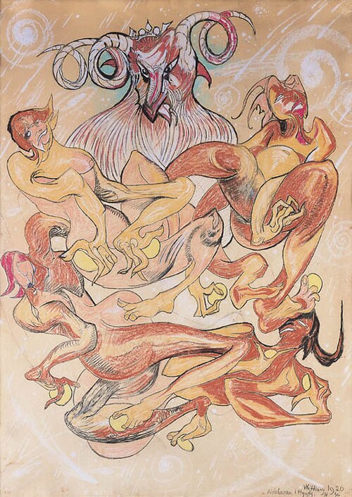 Aldebaran and Hyady, 1920, Stanisław Ignacy Witkiewicz