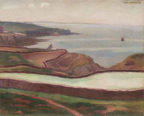 Seascape from Brittany, 1911, Stanisław Ignacy Witkiewicz
