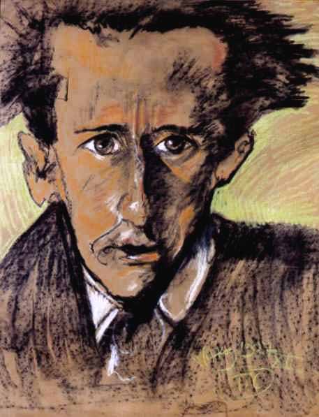 Portrait of Józef Fedorowicz, 1927, Stanisław Ignacy Witkiewicz