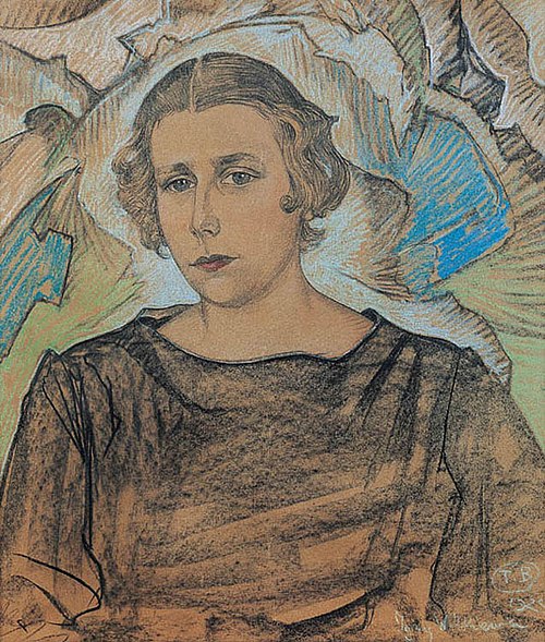 Portrait of the Lady, 1924, Stanisław Ignacy Witkiewicz