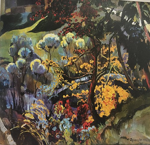 Autumn landscape, 1912, Stanisław Ignacy Witkiewicz