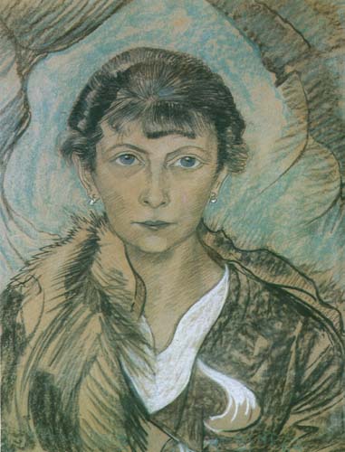Portrait of Anna Rydlowa, 1931, Stanisław Ignacy Witkiewicz