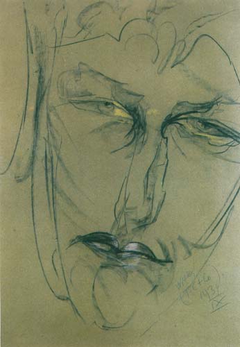 Mood Portrait, 1934, Stanisław Ignacy Witkiewicz