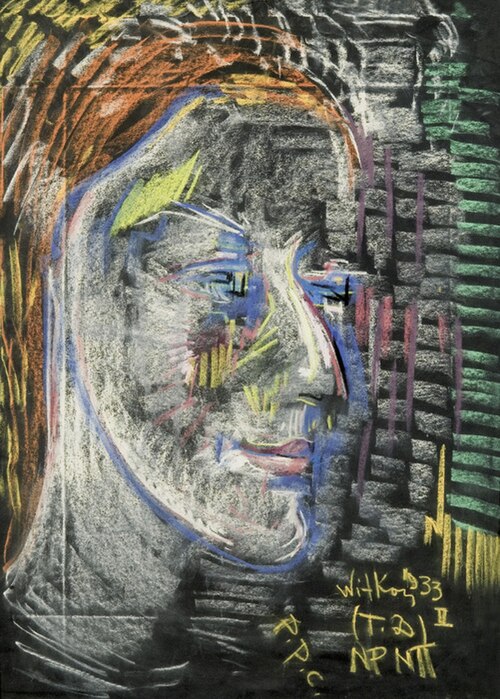 Portrait of Janina Turowska-Leszczyńska, 1933, Stanisław Ignacy Witkiewicz