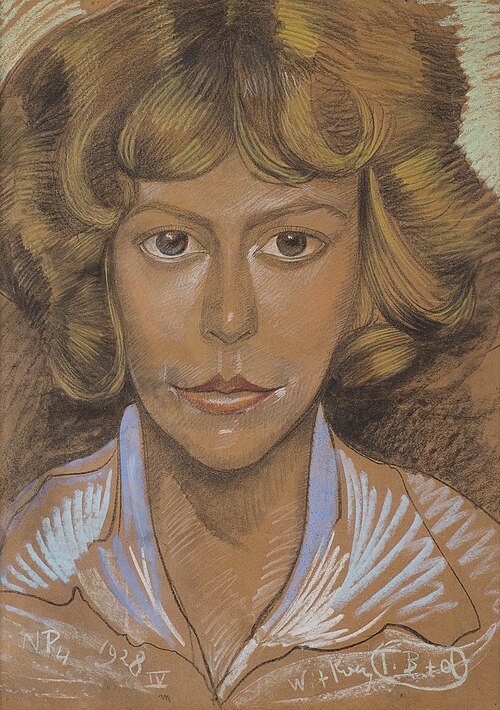 Portrait of Jadwiga Ziębina, née Trembecka, 1928, Stanisław Ignacy Witkiewicz