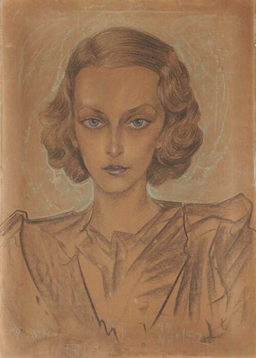 Woman's Portrait, 1937, Stanisław Ignacy Witkiewicz