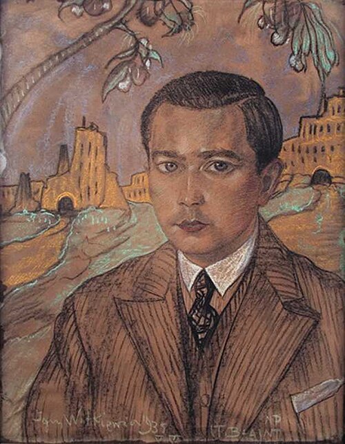 Portrait of a man, 1935, Stanisław Ignacy Witkiewicz