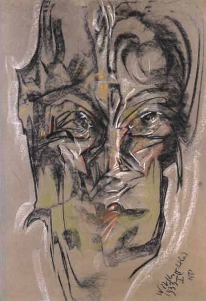 Portrait of Jadwiga Turowska-Leszczyńska, 1933, Stanisław Ignacy Witkiewicz