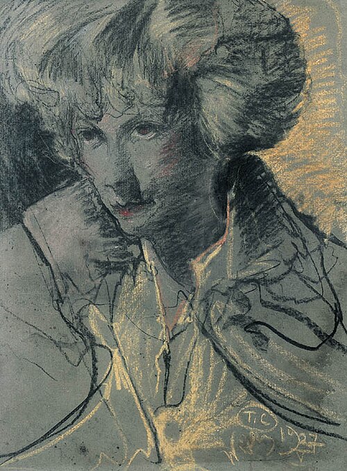 Portrait of a woman, 1927, Stanisław Ignacy Witkiewicz