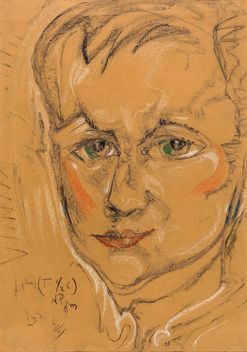 Male Portrait, 1931, Stanisław Ignacy Witkiewicz