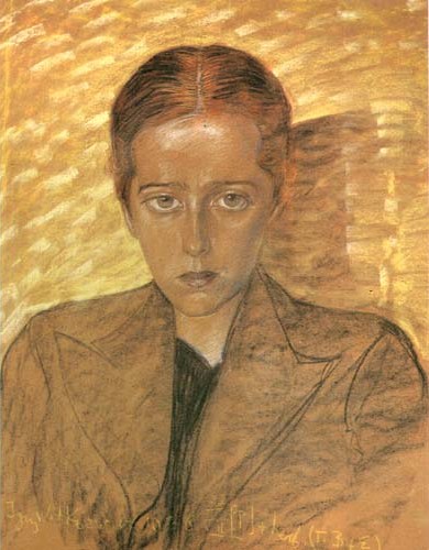 Portrait of a Young Woman, 1938, Stanisław Ignacy Witkiewicz