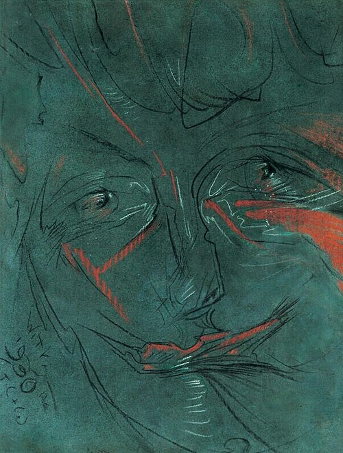Male Portrait, 1930, Stanisław Ignacy Witkiewicz
