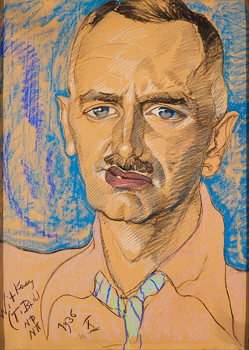 Portrait of Mieczysław Gajewicz, 1936, Stanisław Ignacy Witkiewicz