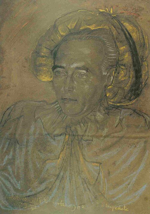 Portrait of Roman Ingarden, 1939, Stanisław Ignacy Witkiewicz