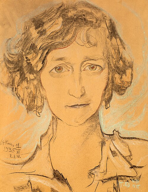 Portrait of Zofia Dembowska-Romer, 1935, Stanisław Ignacy Witkiewicz