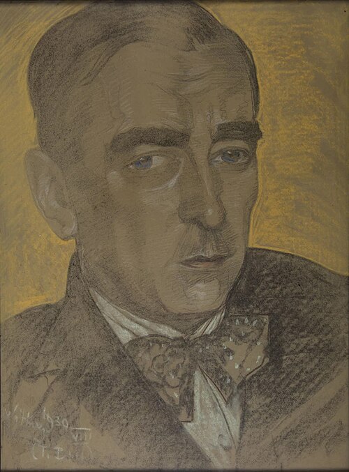 Portrait of Karol Szymanowski, 1930, Stanisław Ignacy Witkiewicz