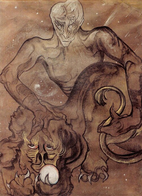 Leo and Hercules, 1918, Stanisław Ignacy Witkiewicz