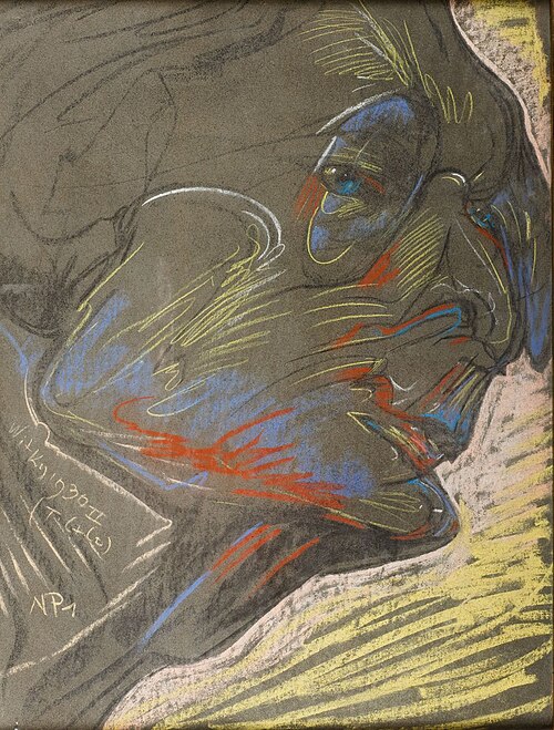 Portrait of Teodor Białynicki-Birula, 1930, Stanisław Ignacy Witkiewicz