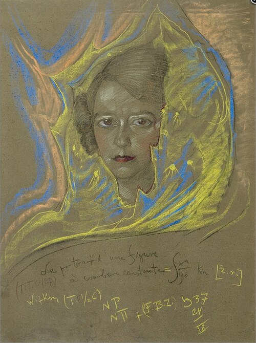 Portrait of Zofia Żarnowiecka, 1937, Stanisław Ignacy Witkiewicz