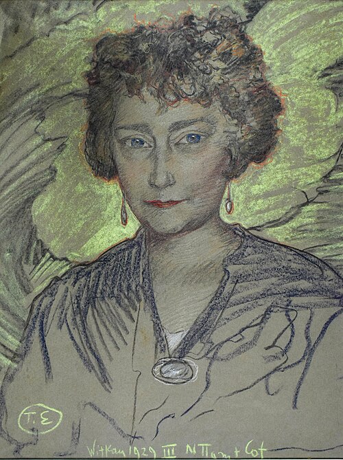 Portrait of Ada Propper, 1929, Stanisław Ignacy Witkiewicz