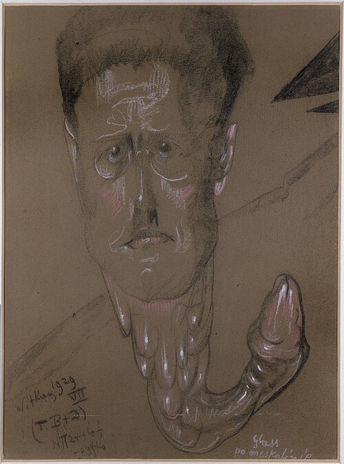 Portrait of Stefan Glass, 1929, Stanisław Ignacy Witkiewicz