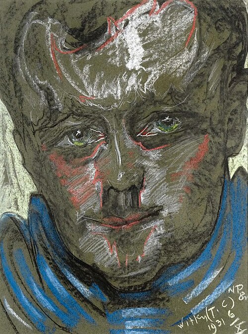 Portrait of Jan Leszczyński, 1931, Stanisław Ignacy Witkiewicz