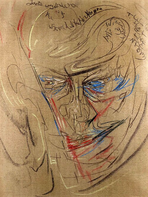 Portrait of Jan Leszczyński, 1931, Stanisław Ignacy Witkiewicz