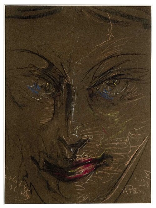Portrait of Janina Turowska-Leszczyńska, 1931, Stanisław Ignacy Witkiewicz
