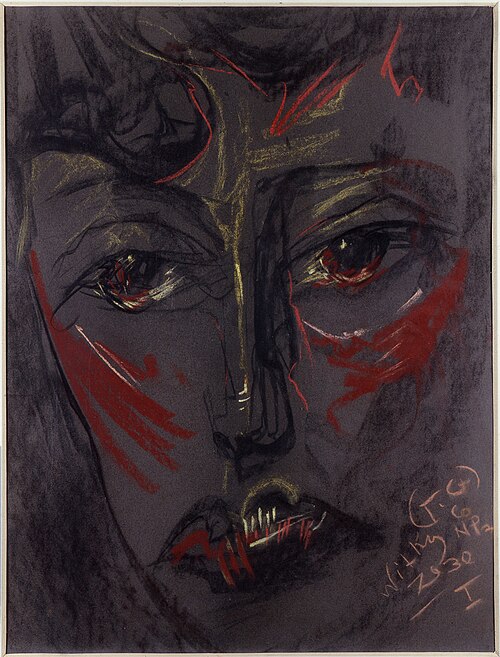 Portrait of Nena Stachurska, 1930, Stanisław Ignacy Witkiewicz
