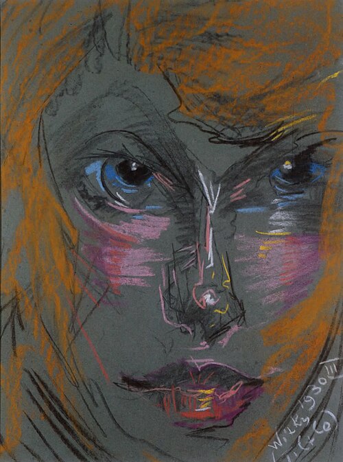 Portrait of Nena Stachurska, 1930, Stanisław Ignacy Witkiewicz
