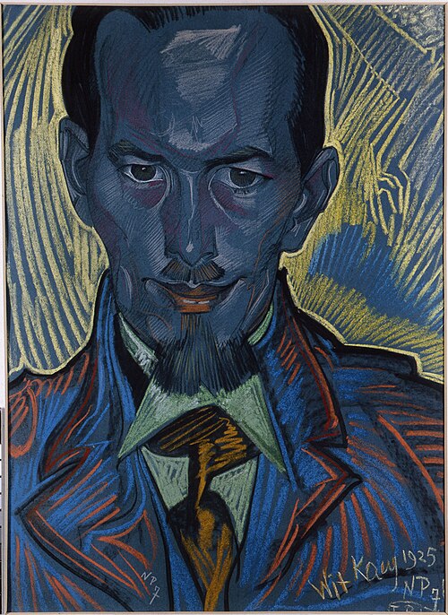 Portrait of Włodzimierz Nawrocki, 1925, Stanisław Ignacy Witkiewicz