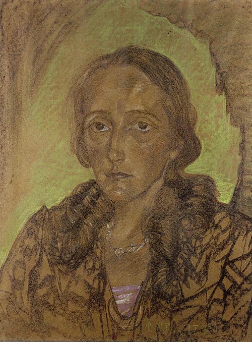 Portrait of a woman, 1932, Stanisław Ignacy Witkiewicz