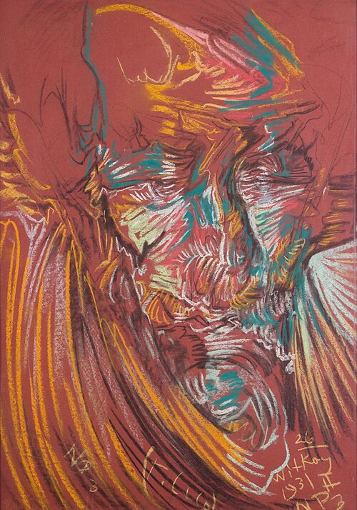 Portrait of Artur Schroeder, 1931, Stanisław Ignacy Witkiewicz