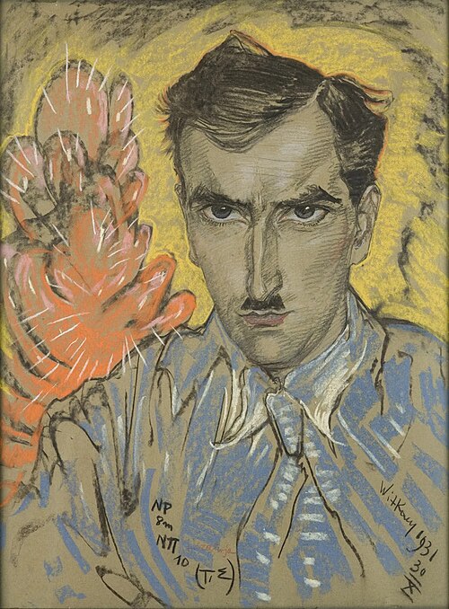 Portrait of Józef Jan Głogowski, Dream About a Red Cactus., 1931, Stanisław Ignacy Witkiewicz