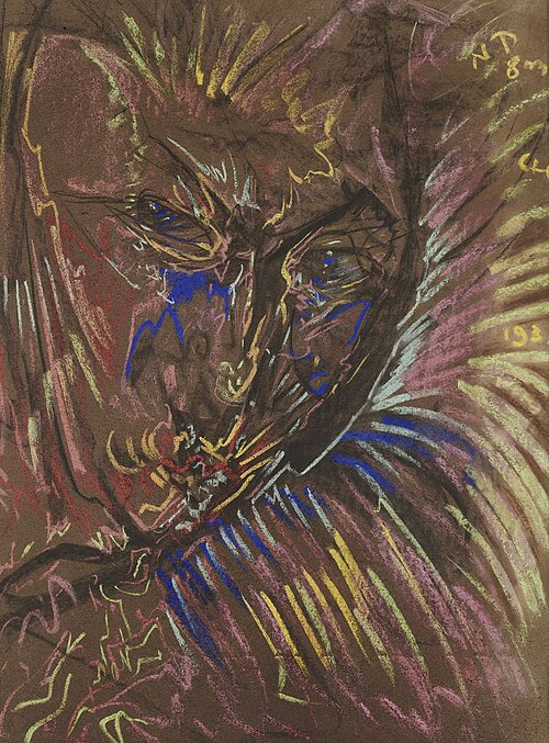 Portrait of Władysław Nelken, 1931, Stanisław Ignacy Witkiewicz
