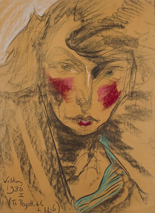 Portrait of Nena Stachurska, 1930, Stanisław Ignacy Witkiewicz