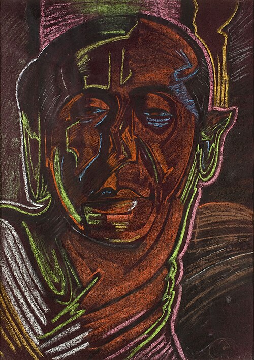 Portrait of Leon Reynel, 1925, Stanisław Ignacy Witkiewicz